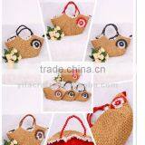 Ladies Sea Grass Bags With Handles thumbnail-1