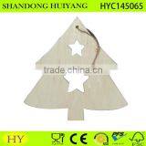 Factory Sale Christmas Hanging Decoration Wood Tree Craft thumbnail-1
