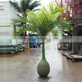 LXY081909 bottle shape cheap artificial trees ornamental palm tree artificial plastic coconut tree
