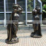 Landscape Bronze Lady Sculpture thumbnail-4