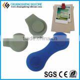 Silicone Magnetic Clips, Magnetic Badge Clip, Rubber Plastic Badge Clip thumbnail-6