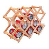 Wooden Wine Bottle Stand-creative Wooden Rack thumbnail-4