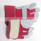 Red Cow Split Leather Safety Glove thumbnail-4