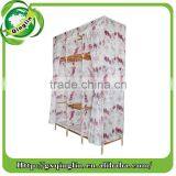Best Selling Non-woven Cover Soild Wood Handle Wardrobe thumbnail-2
