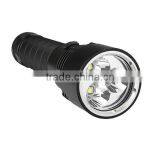 Led Flashlight Underwater Diving Equipment 2x18650(2x26650) Battery