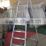 household aluminum step folding ladder with lowest price