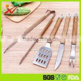 High Quality BBQ Grill Tools With 5 Psc Accessories Stainless Steel Set thumbnail-1