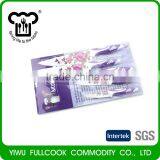 Top Fashion Custom Design Flower Pttern Non-stick Kitchen Knife Set thumbnail-1