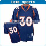 Mens Blue Printed American Football Jersey cheap football jerseys