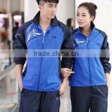 2016 Men Women 2 Pieces Sports Suits Plus Size Sportswear Jackets+Pants thumbnail-3