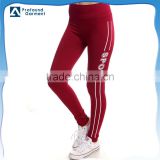 Hot sale casual styles jogger unning pants wholesale sports wear printed gym bulk custom fitness leggings for women