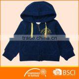 Spring And Autumn Cardigan Polar Fleece Baby Jackets With Zipper and Hood thumbnail-1