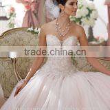 Top Quality China Factory Made French Lace Wedding Dresses Vestidos de Noiva thumbnail-2