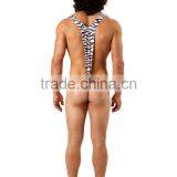 Borat Mankini Thong Swimsuit (Zebra Print) thumbnail-3