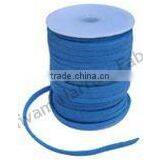 Real Suede Leather String 3mm Blue Color thumbnail-1