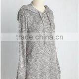 Plain Womens Zip Hoodie Fleece Sweatshirt Hoody Coat Jacket Top thumbnail-5