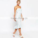 OEM Womens Evening Party Dress Strapless Formal Party Dress thumbnail-2