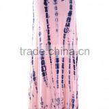 MGOO Custom OEM Women Tie Dye Maxi Skirt Knitted Wrap Around Skirts Vivid Print Ladies Long Skirts thumbnail-2