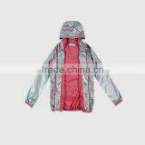 Newest Design Spring Women's Waterproof Jacket With Hood thumbnail-4