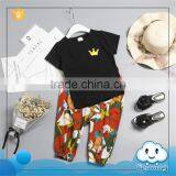 SS-979G Baby Clothes Factory Boutique Girl Clothing Casual Baby Clothing Set