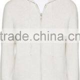 2016 Mens White Cashmere Cardigans Sweaters With Hood thumbnail-1