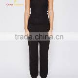 Women Cashmere Sleeveless Top Round Neck Knitted Pullover thumbnail-3
