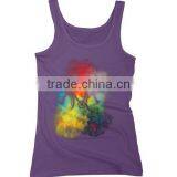 China Custom Printing 100 Cotton Womens Tank Top Loose,wholesale High Visibility Tank Top thumbnail-3