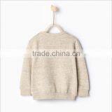 Custom Wholesale Kids Autumn Boys Clothes and Long Sleeve Cotton Children Hoodies Without Hood thumbnail-3