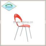 2015 Leisure Style Metal Frame Stacking Plastic Chair With Many Colours,colouful Plastic Chair thumbnail-4