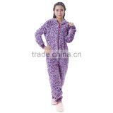 New Style Winter Coral Fleece Thermal Onesie for Women thumbnail-1