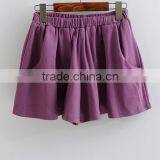 EY0611P Women High Waist Fashion Casual Shorts 2017 thumbnail-2