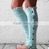 Baby Easter Pink White Dot Bunny Leg Warmer lt Blue White Dot Chick Leg Warmer Easter Leg Warmer thumbnail-4