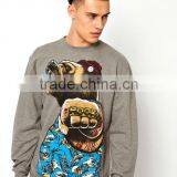 2013 Crew Neckline Printed Dog Wholesale Hip Hop Clothing thumbnail-1