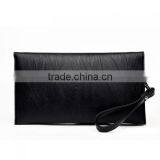 PU Leather Polyester Solid 82694 Girls Shoulder Long Strip Bag thumbnail-3