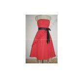 JA007 Bridesmaid Dress / / Wedding Dress / / Red Bridesmaid Dress / / Wedding Dress / / thumbnail-1