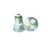 Eco - Friendly 3 * 1 W AC90 ~ 250V DC12V Aluminum Candle E27 LED Light Bulbs thumbnail-1