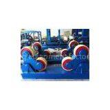 40 Ton Rubber Pipe Welding Rollers / Wireless Welding Turning Rolls For Pressure Vessel