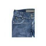 Lady's Jeans With Whiskers Popular Leisure Jeans thumbnail-2