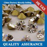 China Factory rhinestone point back,hot selling loose pointed back rhinestone,high quality glass point back rhinestone