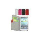 Anti-Scratch Flip Samsung Phone Leather Cases for Samsung Galaxy S 3 S3 S III Siii i9300