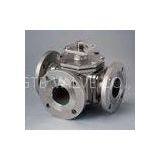 Cast Steel Flanged End Floating Ball Valve Duplex Steel or Hastelloy Alloy thumbnail-1