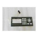 PET Tactile Custom Waterproof Membrane Keypad Switch With Metal Dome