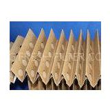 Accordion Painting Pleated Furnace Filters Brown Craft Paper 60mm Depth