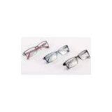 Blue Full Rim Metal Optical Frames For Oval Faces , Trendy Spectacles Frames For Men