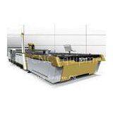 Diamond Hardness Blade Cnc Leather Cutting Machine Continuous Up - Down Cutting