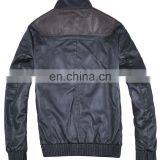 2017 Latest Fashion Mens Warm Cheap Leather Motorcycle Jacket thumbnail-2
