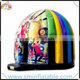 Hot Selling Inflatable Disco Bouncer, Music Air Disco House, Kids Jumping Bouncy House for Amusement thumbnail-3