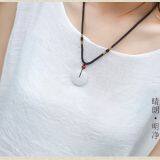 Diayam Natural Xinjiang Kunlun Jade Jade Buckle Jade Lovers Couple Jade Fall White Jade thumbnail-3