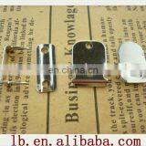 New Hot Sale Wholesale 2013 High Quality Shiny Silver ,anti-brass Metal Skirt Hook,fashion Trouser Hook