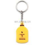 Custom Soft PVC& Rubber Material Keyring Made in China thumbnail-1